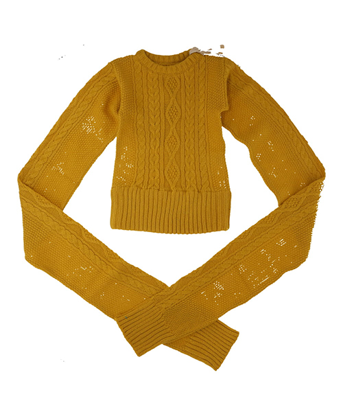 LONG SLEEVE KNIT CAP