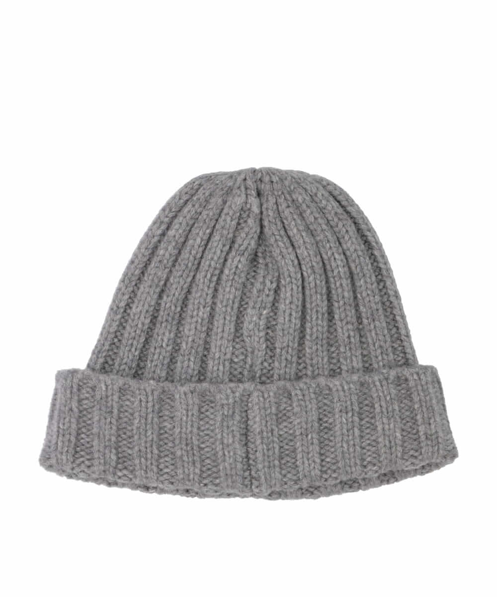 LEATHER PATCH BEANIE