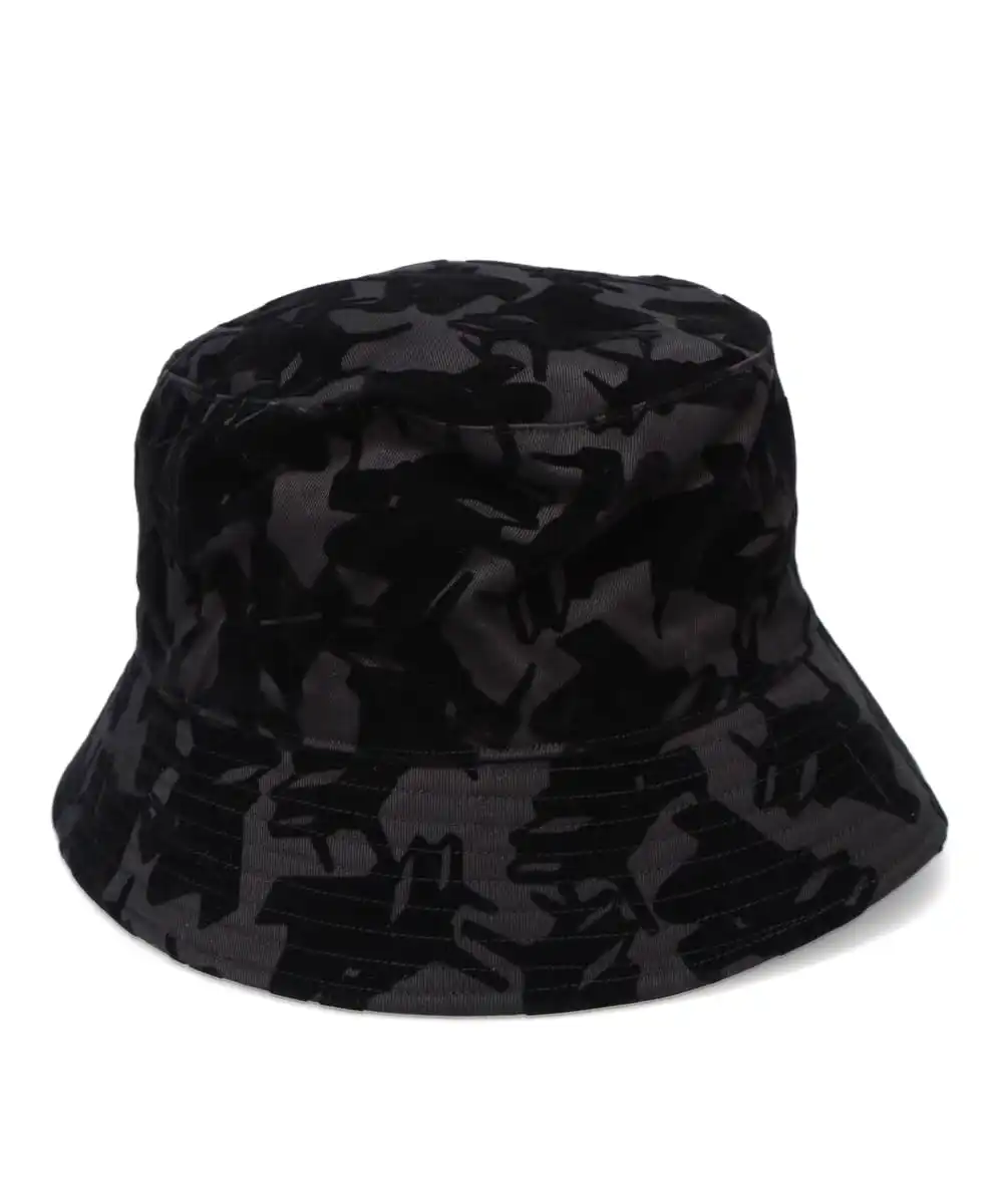 FLOCKY PRINT BUCKET HAT