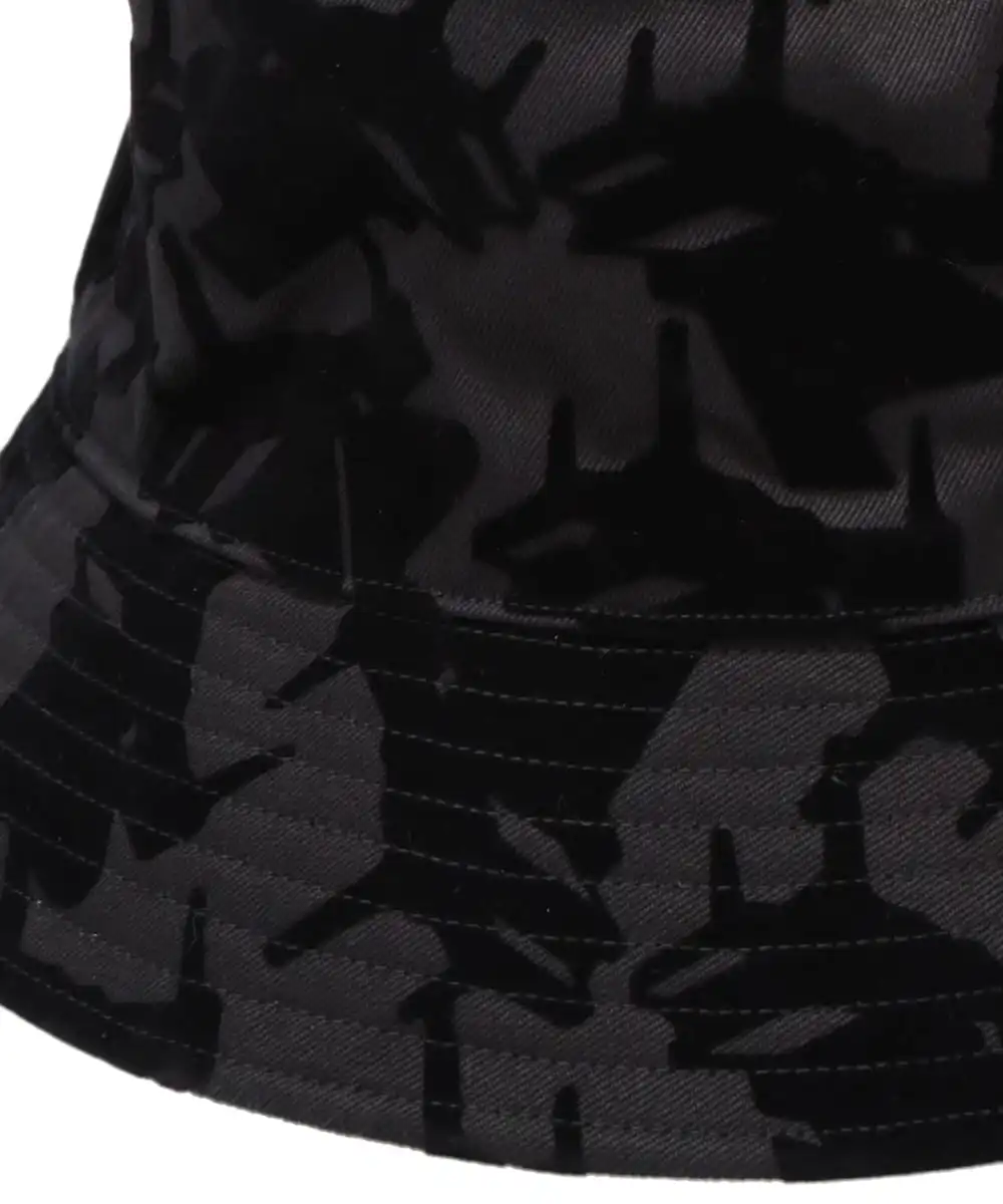 FLOCKY PRINT BUCKET HAT