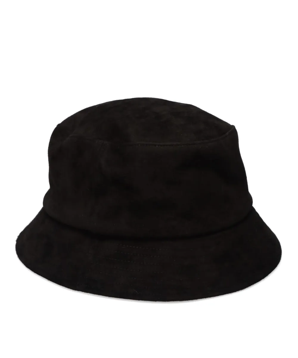 CALF SUEDE BUCKET HAT