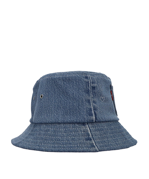HEART BUCKET HAT FOR SUSTAINABLE LEVIS 2