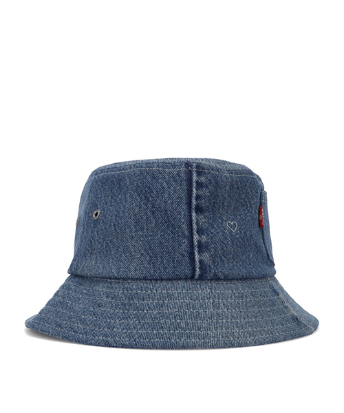 HEART BUCKET HAT FOR SUSTAINABLE LEVIS 5
