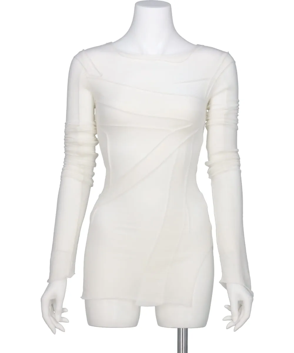 GAUZE LONG SLEEVE TOPS