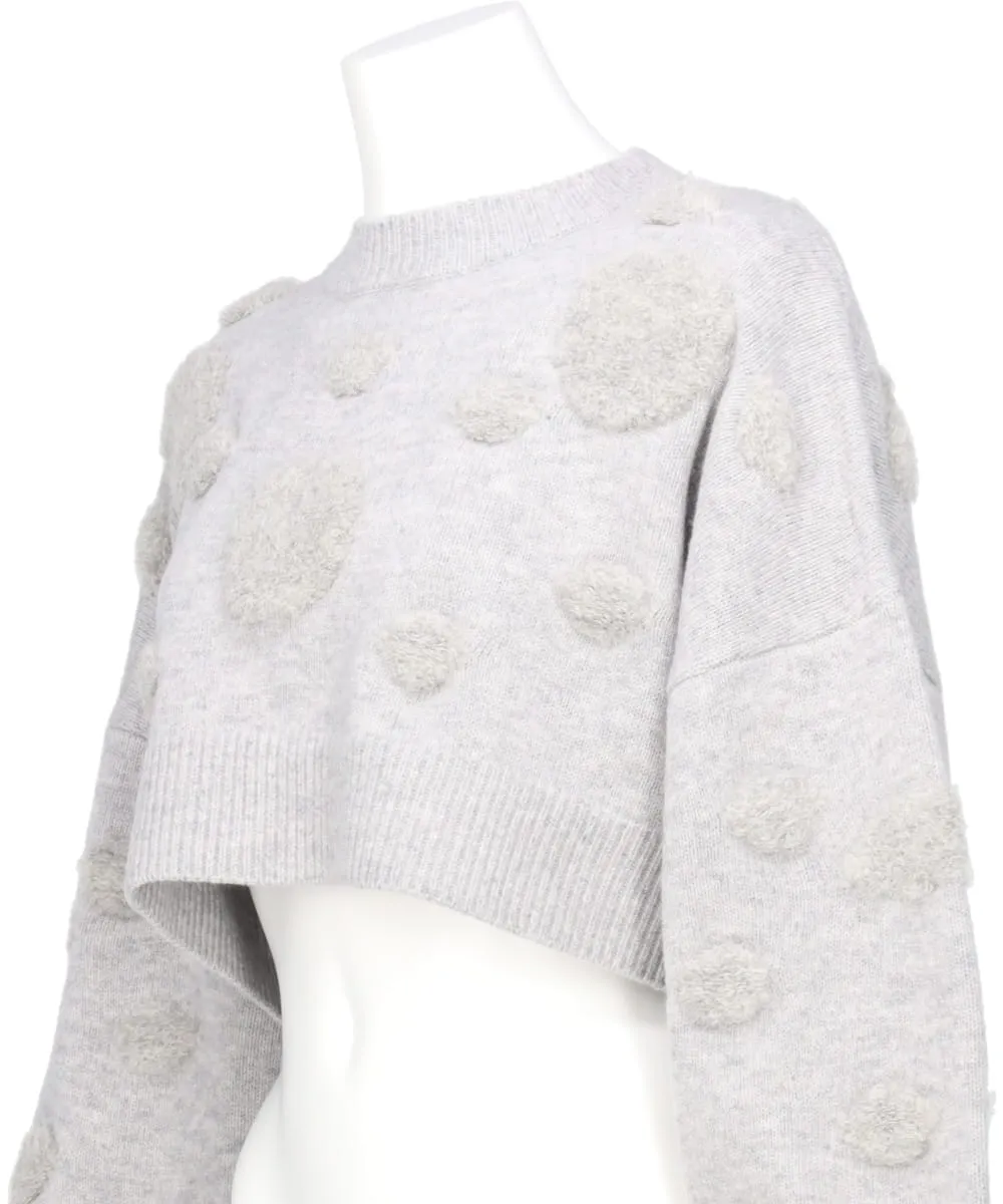 TRINITY CROPPED TUFTED PULLOVER