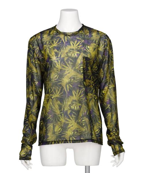 SHEER PRINT LONG T