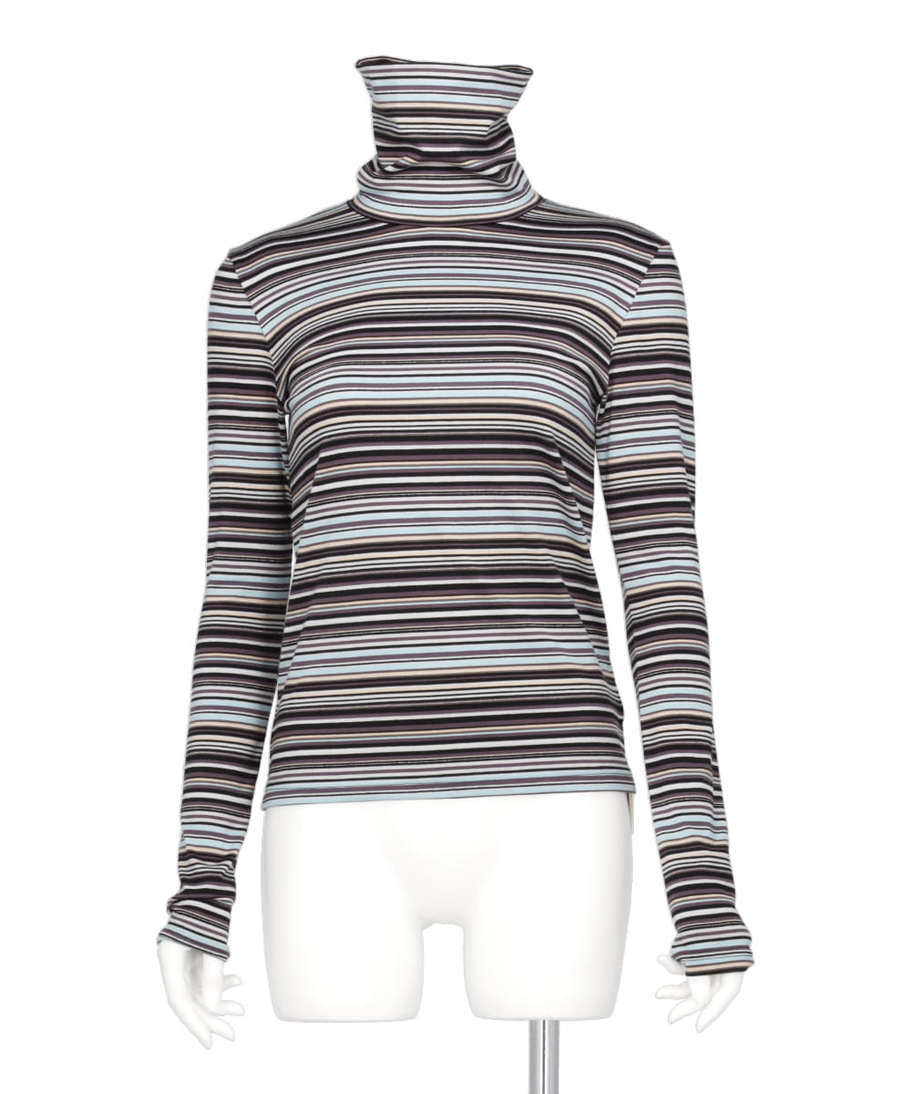 MULTI BORDER TURTLE TOP