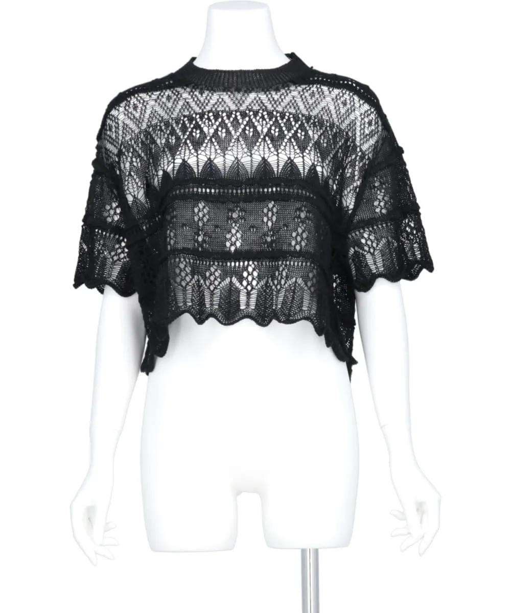 CRAZY LACE SHORT KNIT