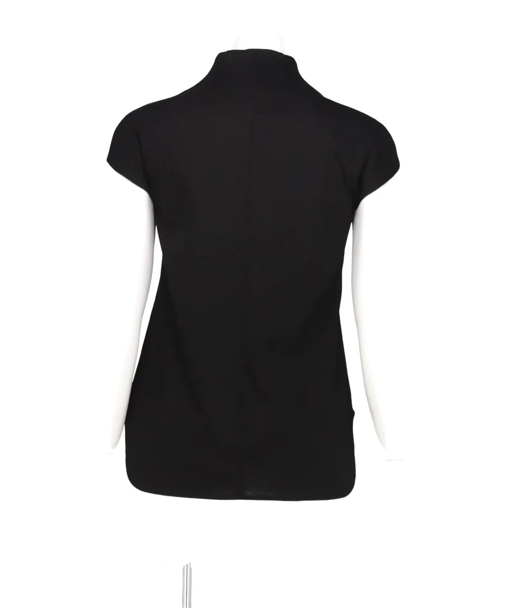 COTTON JERSEY FRENCH SLEEVE TOP