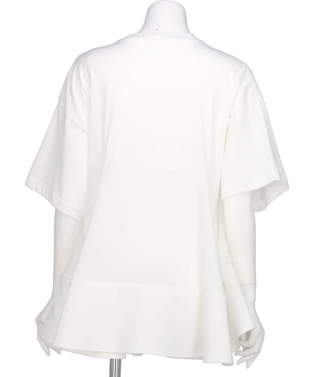 SUPIMA JERSEY FLARE DOCKING T-SHIRT