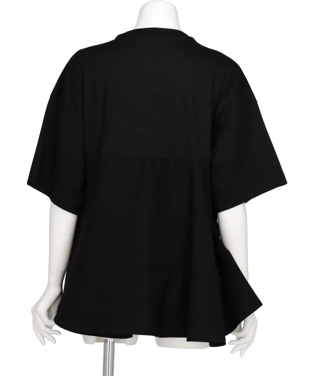 SUPIMA JERSEY FLARE DOCKING T-SHIRT