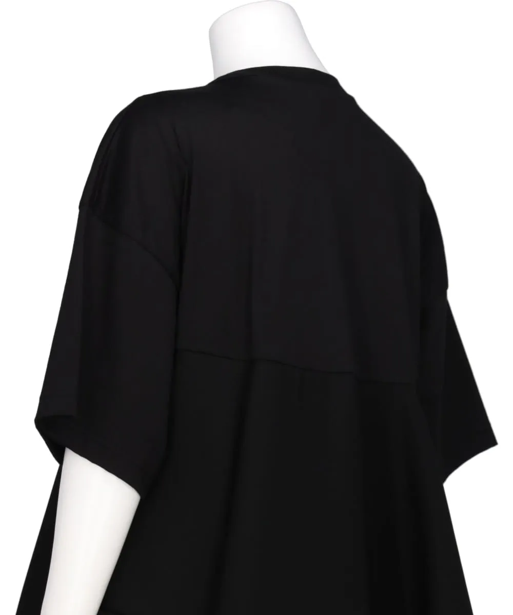 SUPIMA JERSEY FLARE DOCKING T-SHIRT