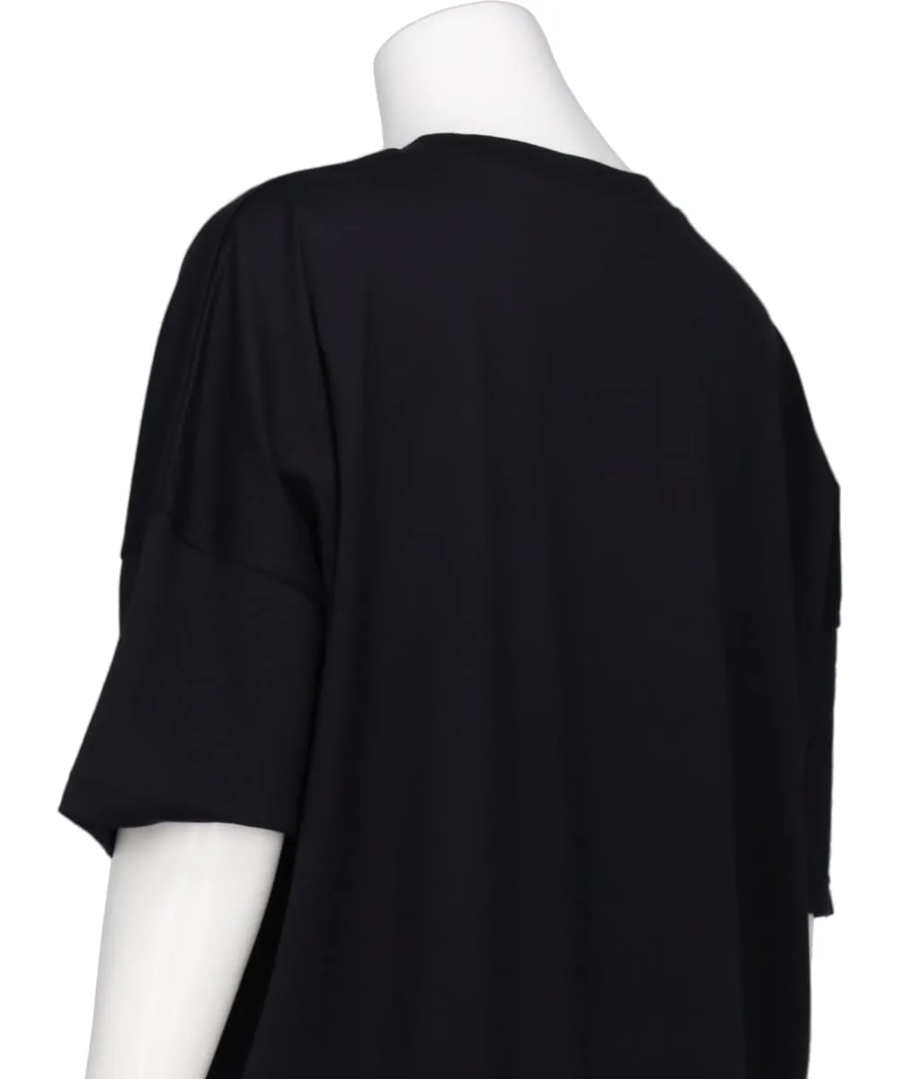 SUPIMA JERSEY SLIT BIG T-SHIRT