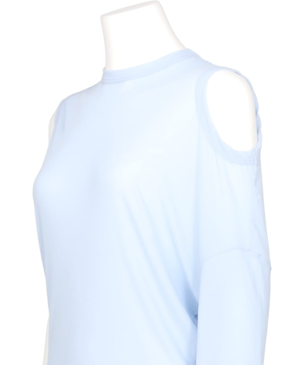 SHEF OPEN SHOULDER T-SHIRT