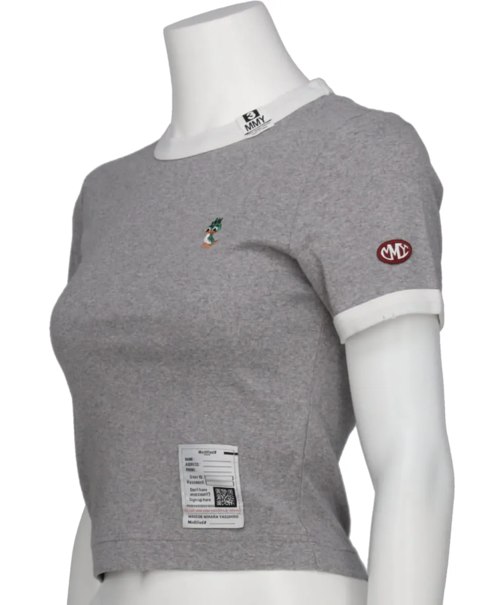 LEON EMBROIDERY RINGER MINI T-SHIRT