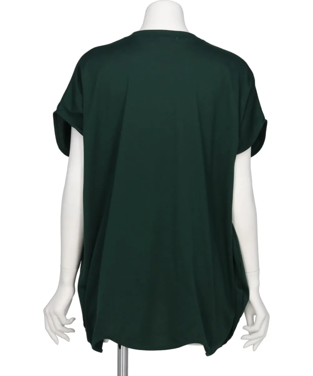 SUBIN JERSEY SCALLOP WIDE T/SH