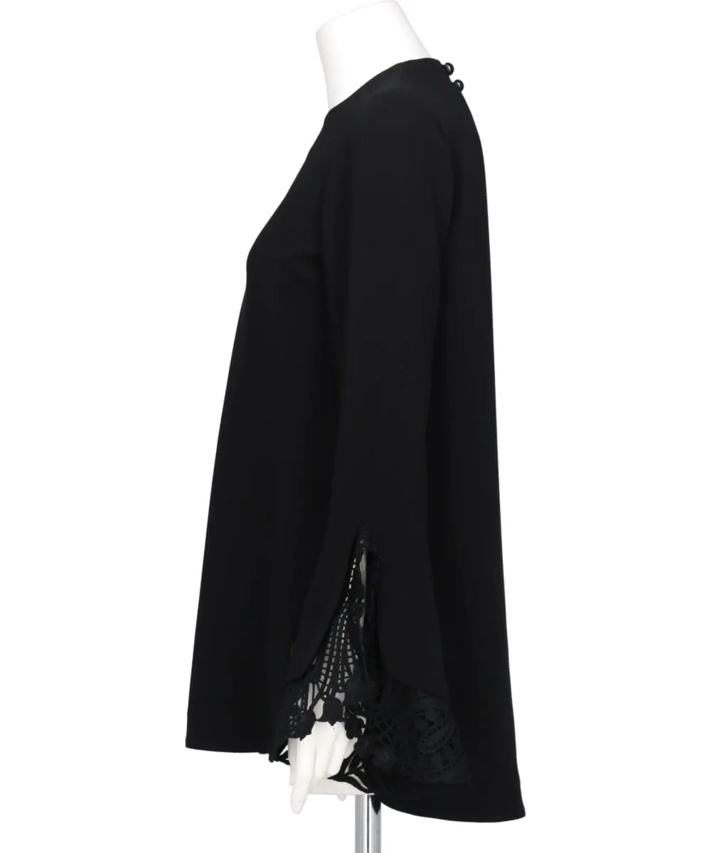EMBROIDERED CUFFS TOP