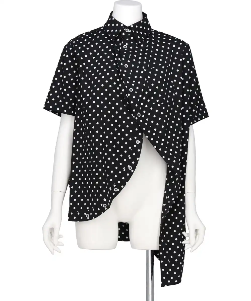 BALL HALF SLEEVE SHIRT(DOT)