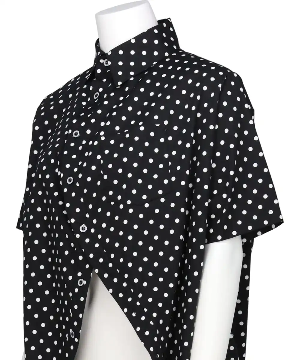 BALL HALF SLEEVE SHIRT(DOT)