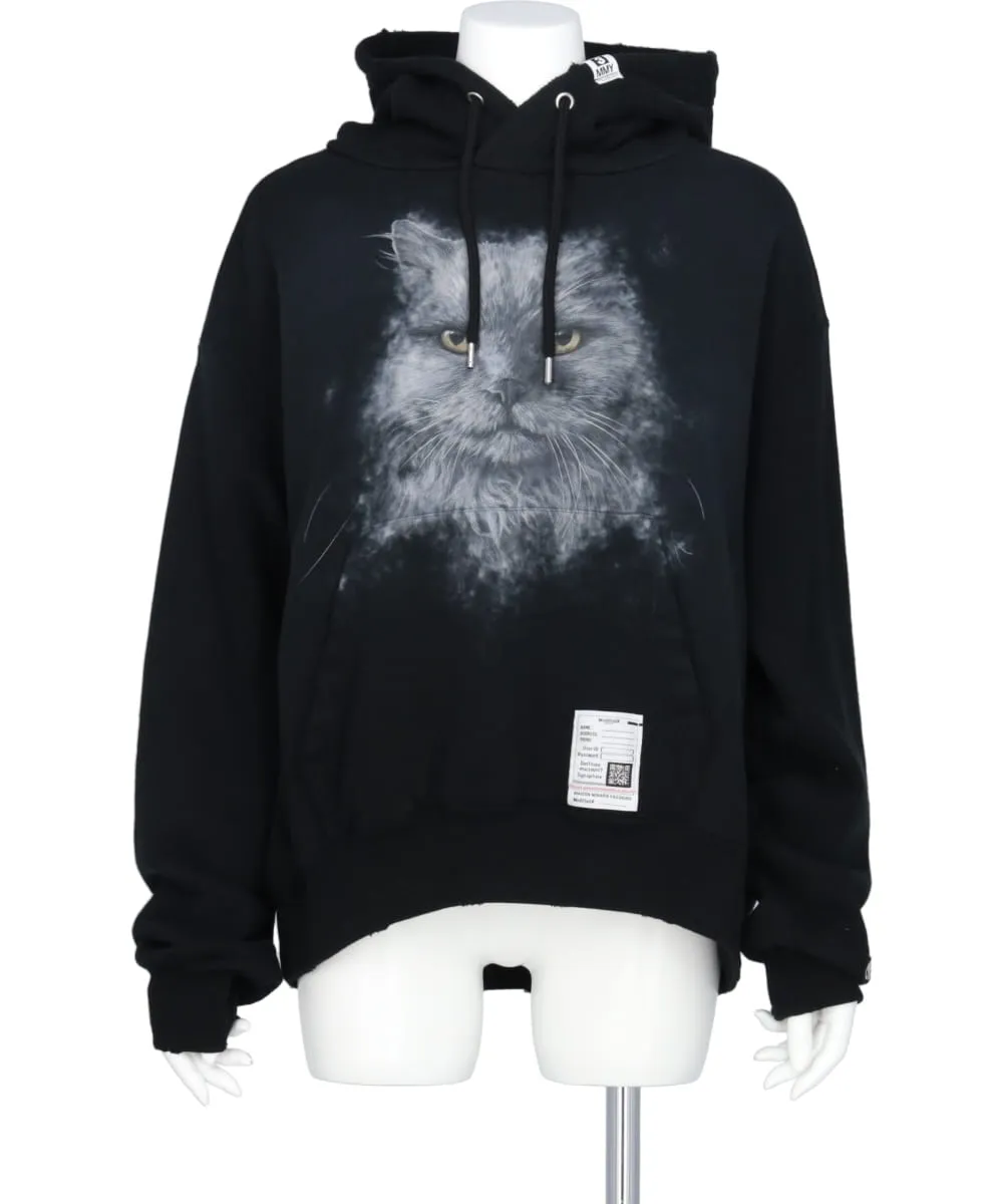 CAT PRINTED HOODIE