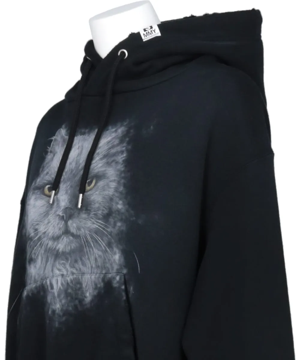 CAT PRINTED HOODIE