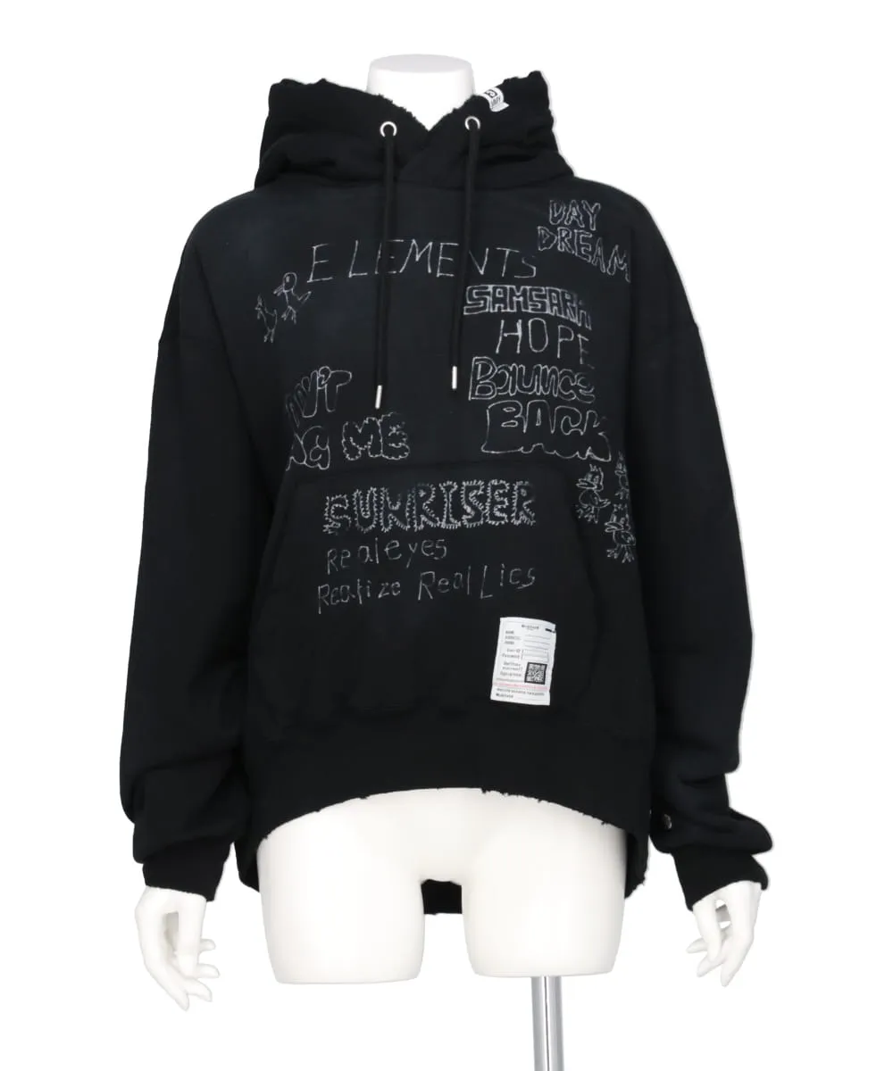 DISTRESSED HOODIE