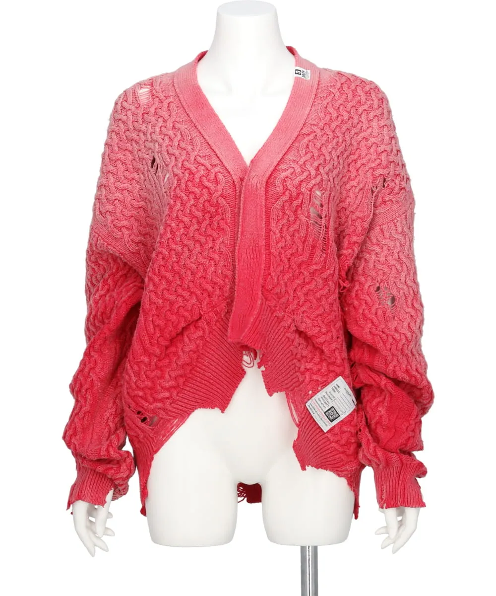 SUNFADED KNIT CARDIGAN