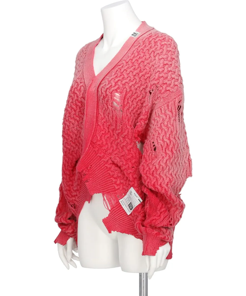 SUNFADED KNIT CARDIGAN