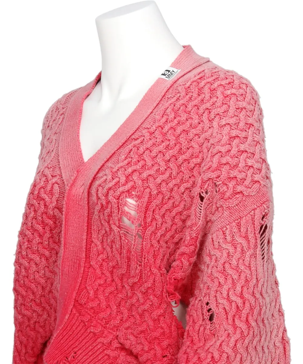 SUNFADED KNIT CARDIGAN