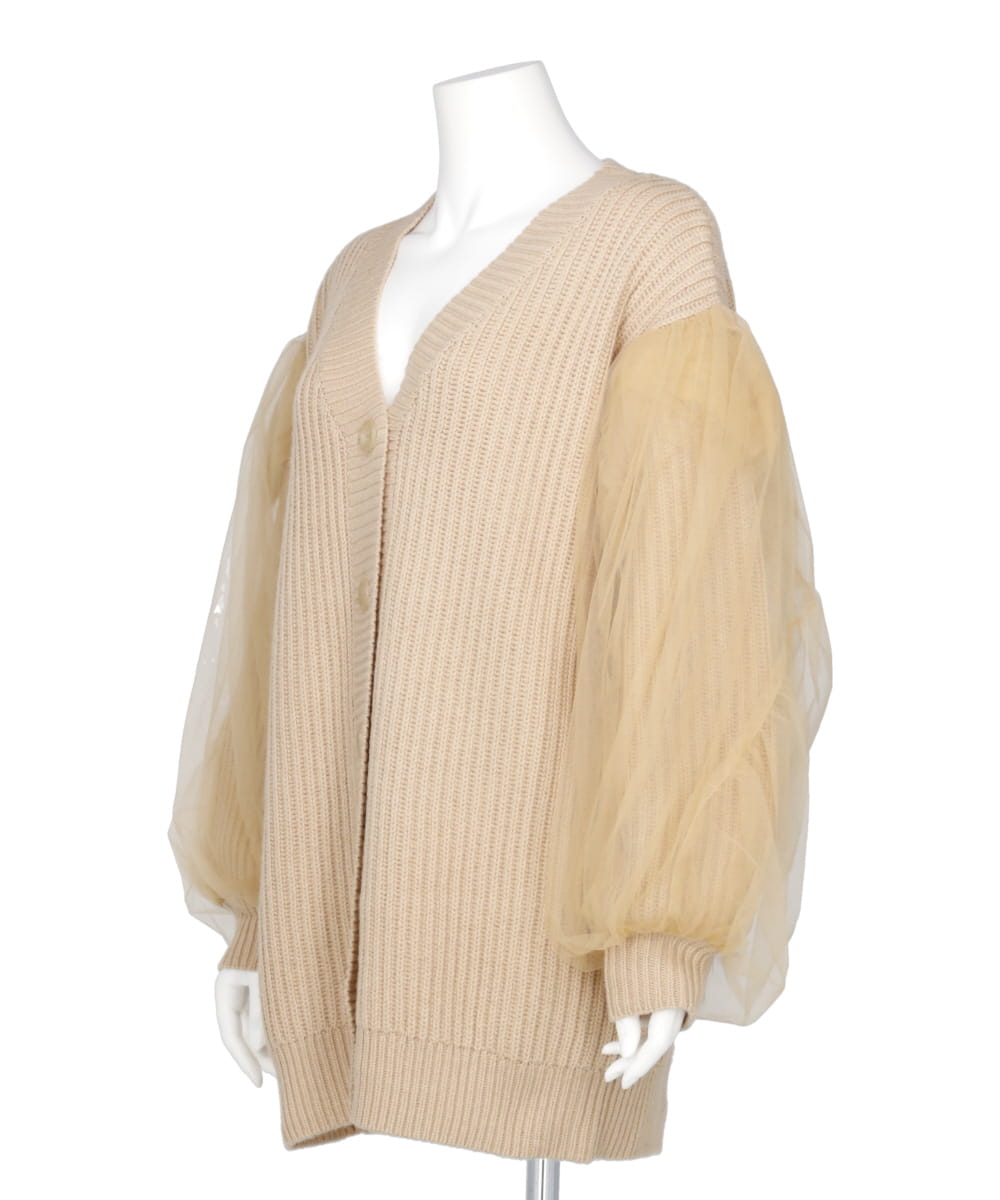 TULLE CARDIGAN