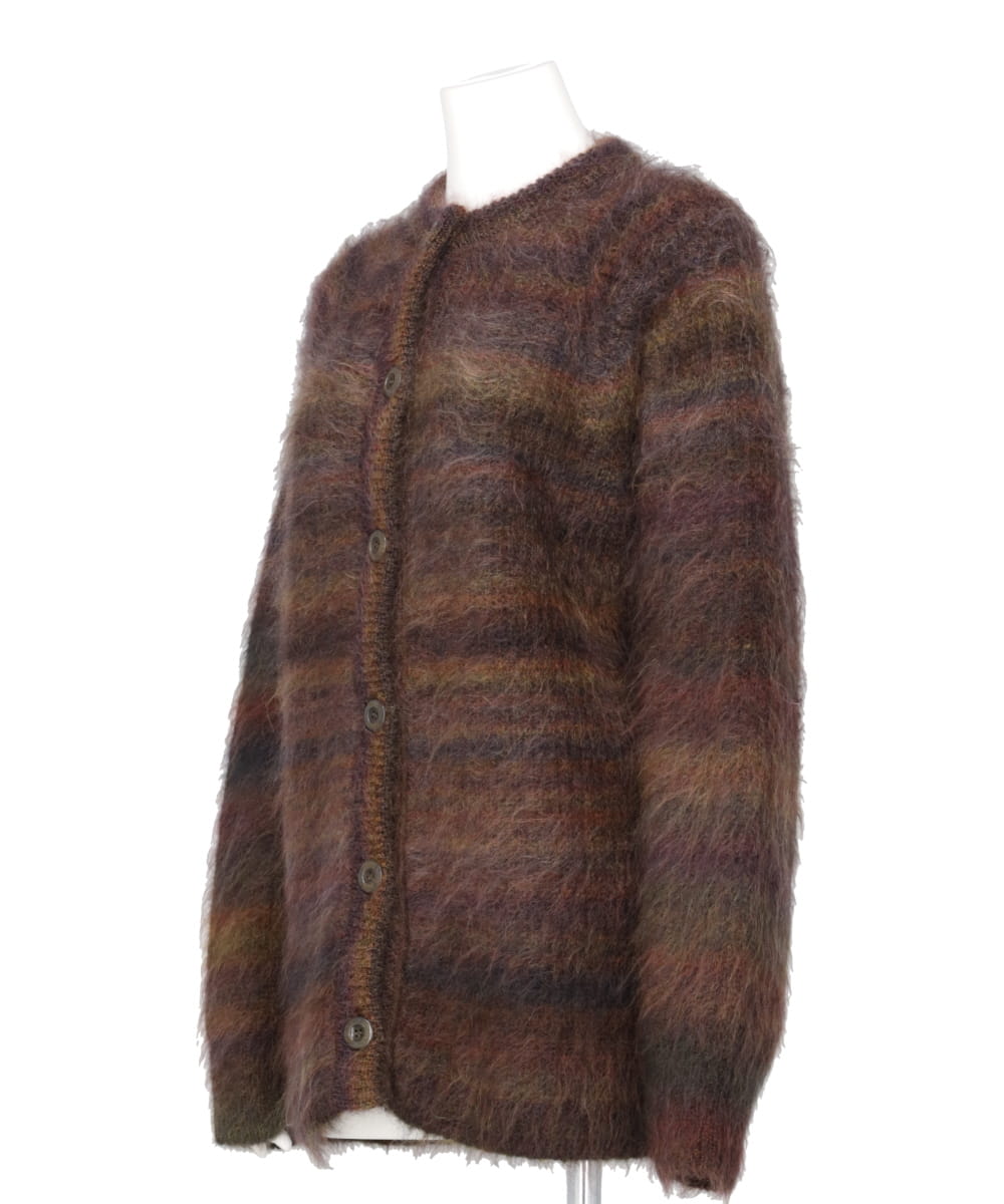 GRADATION MOHAIR CARDIGAN