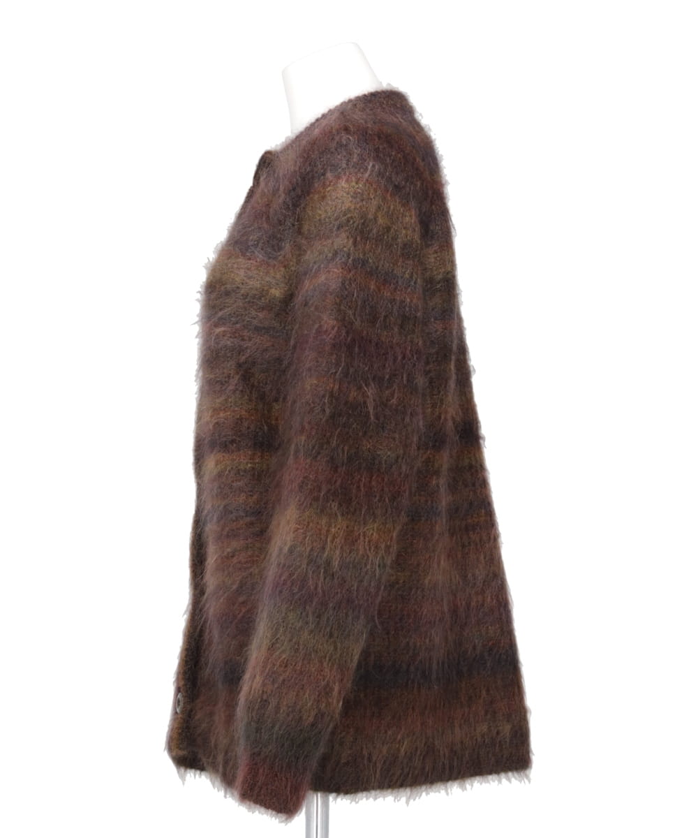 GRADATION MOHAIR CARDIGAN