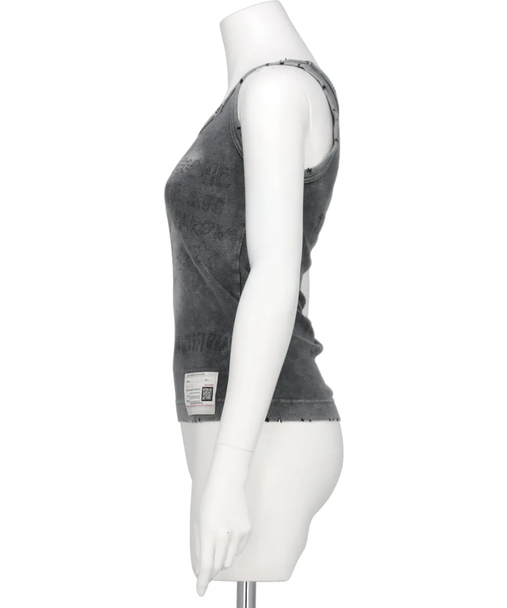 BLEACHED TANKTOP