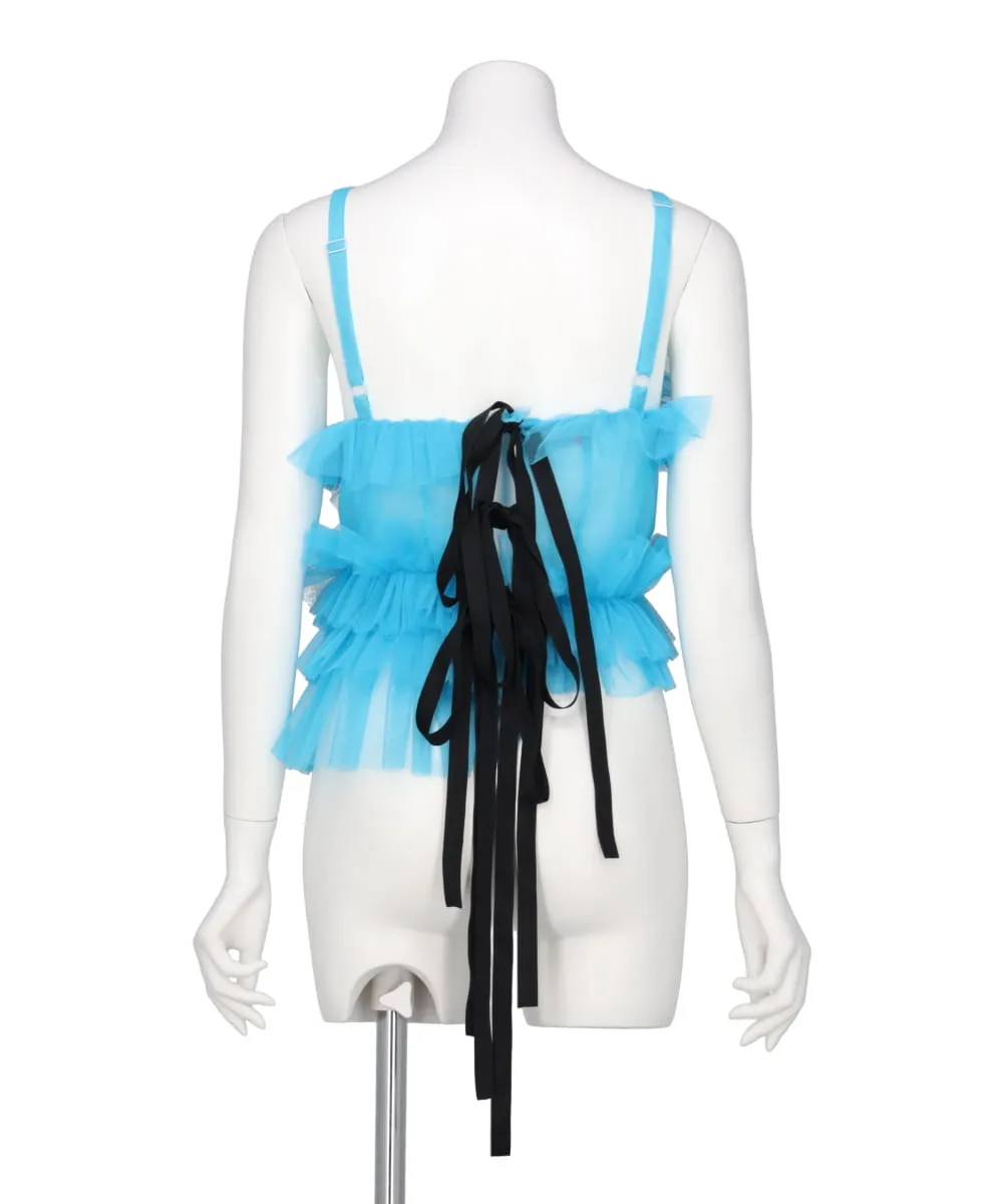 RUFFLE TULLE BUSTIER