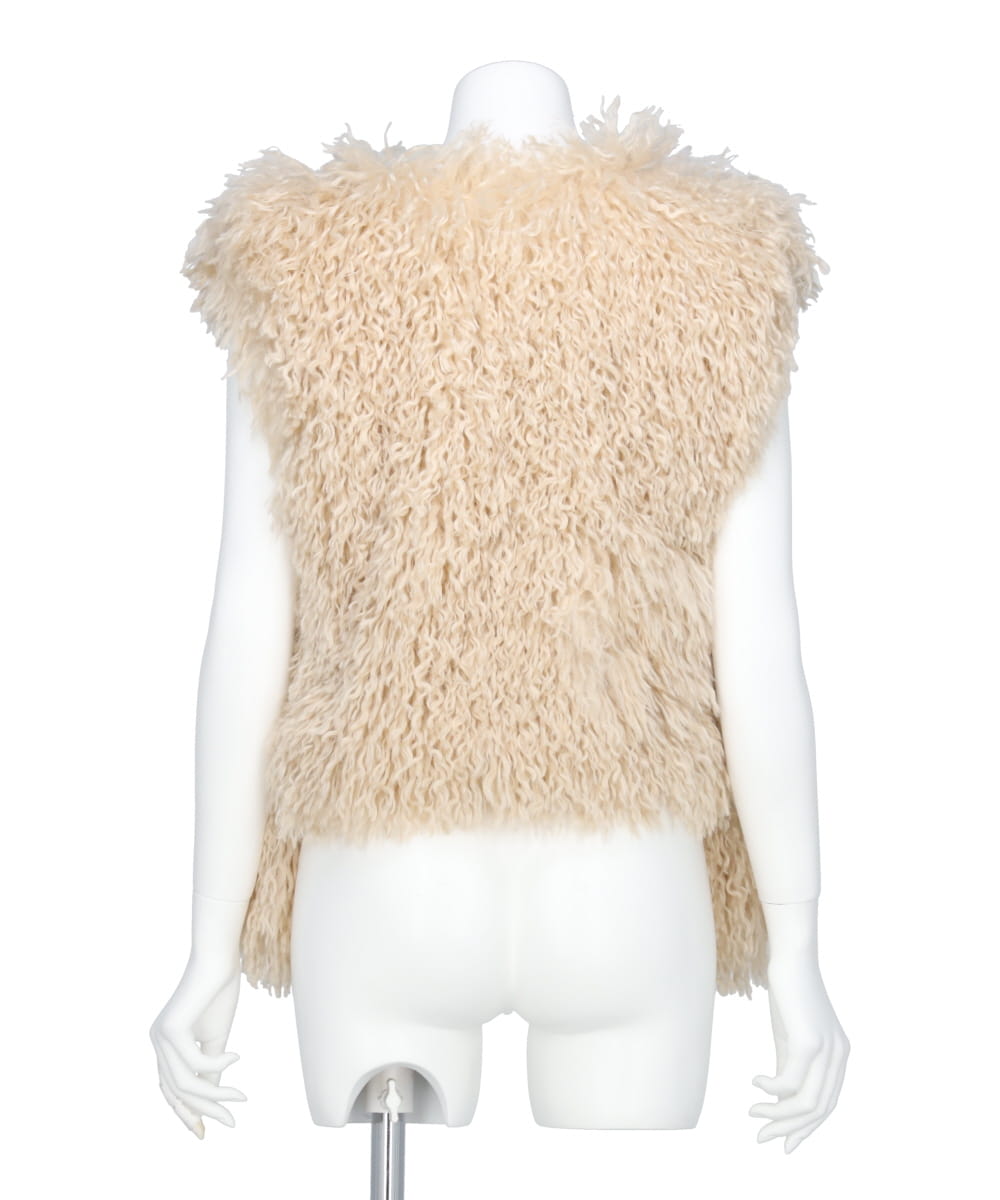 FAUX FUR VEST