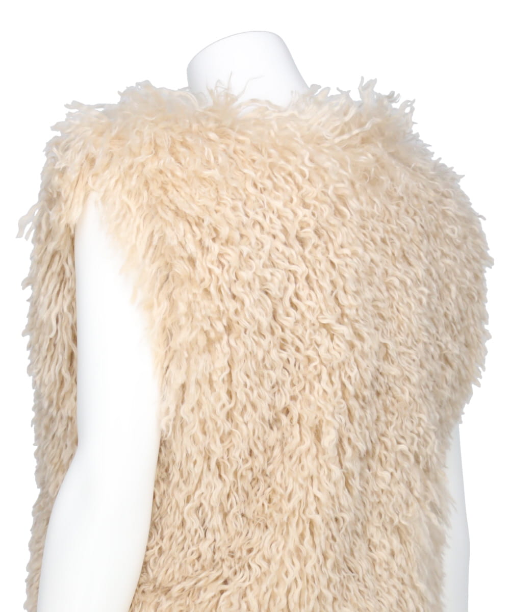 FAUX FUR VEST