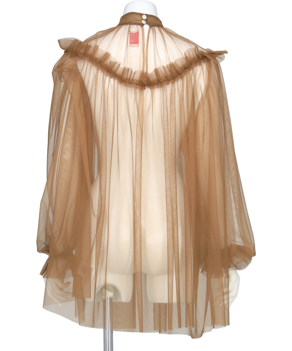 TULLE FRILLED TUNIC