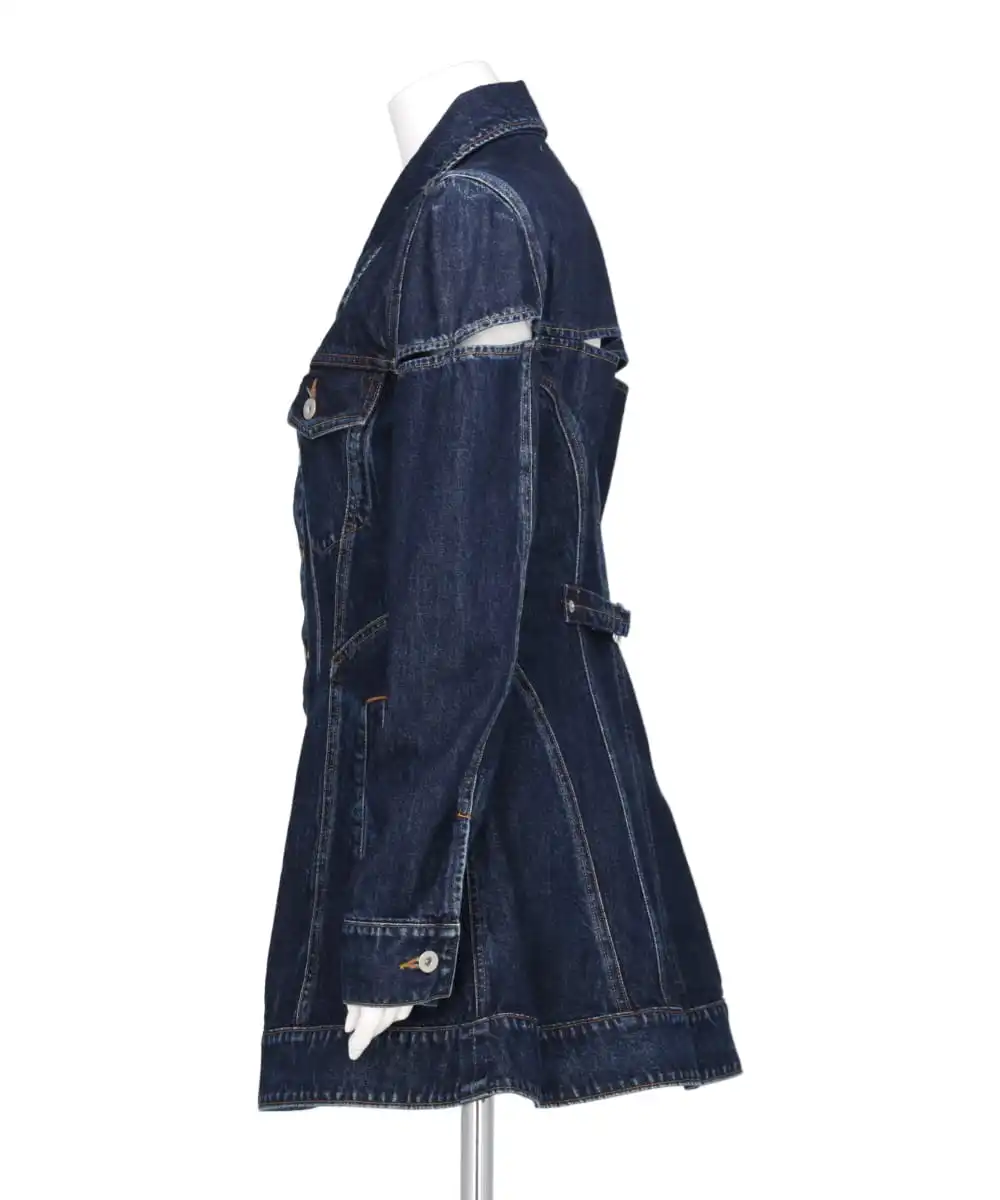 DENIM SLIT JACKET