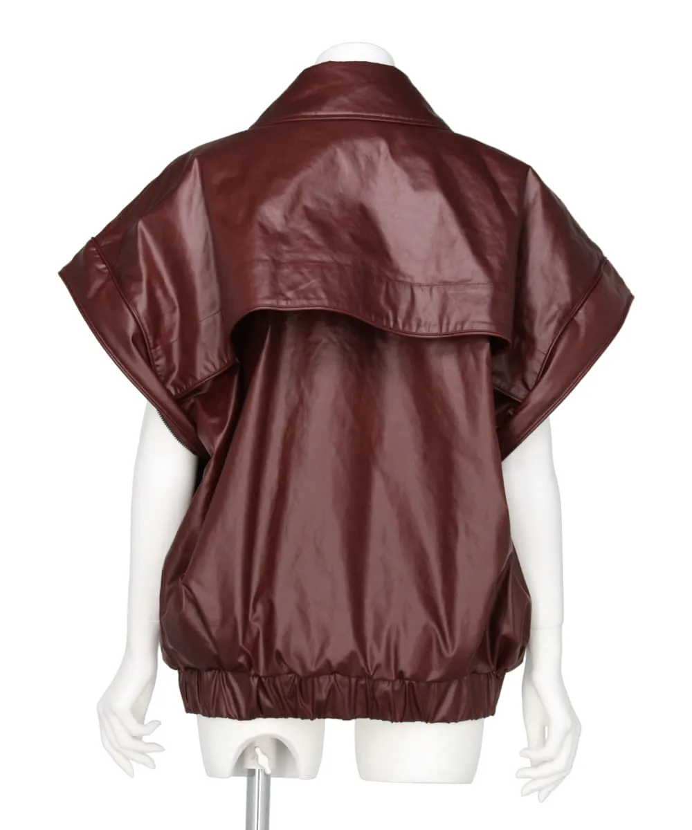 WAX VINTAGE PADDED DETACHABLE SHORT BLOUSON