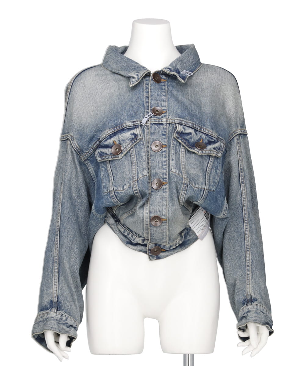 MYne マイン Wave Denim Jacket | emprendete.gt