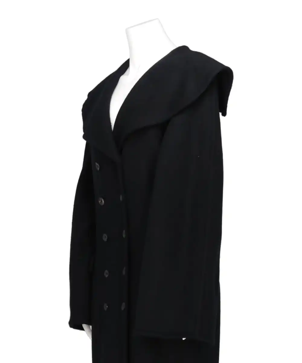 SAILOR COLLAR WOOL COAT