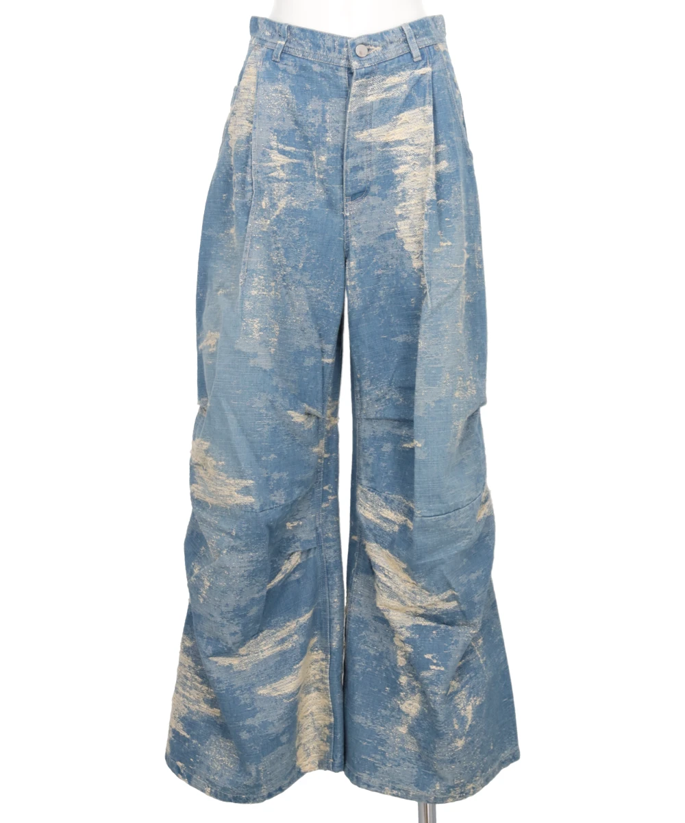 DESIGN TROUSERS - INDIGO BLEACH