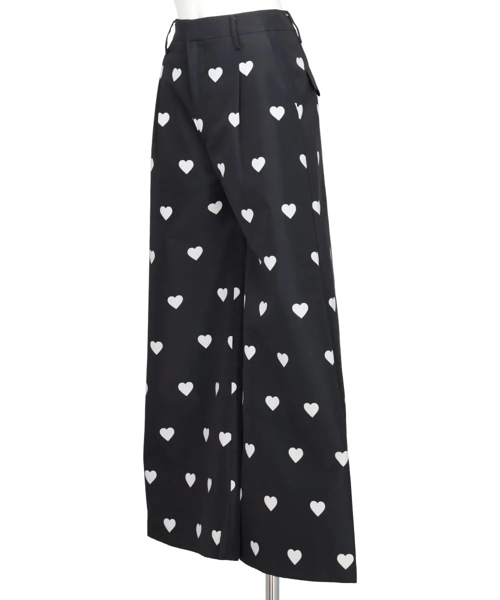 HEART PATTERN PANTS