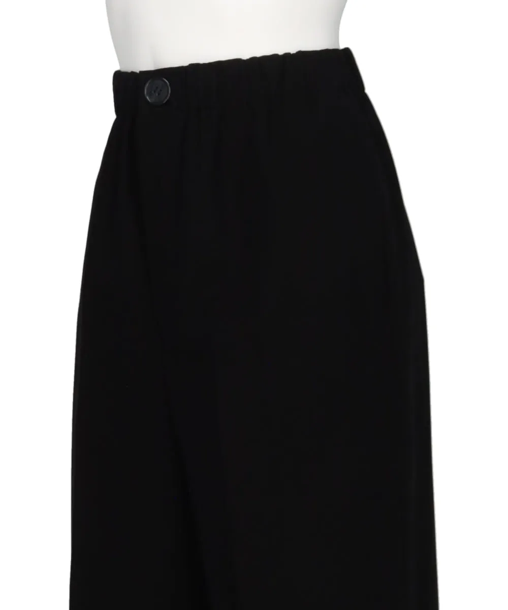 LIGHT CO DOUBLE CROSS CROPPED WIDE TROUSERS