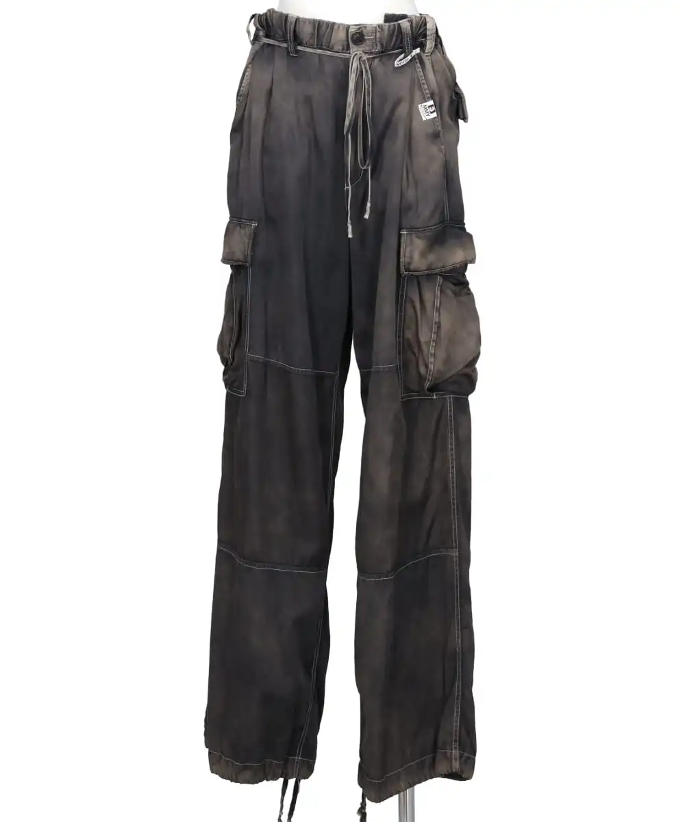 C/R SATIN CARGO PANTS