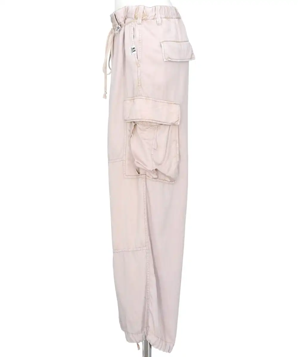 C/R SATIN CARGO PANTS