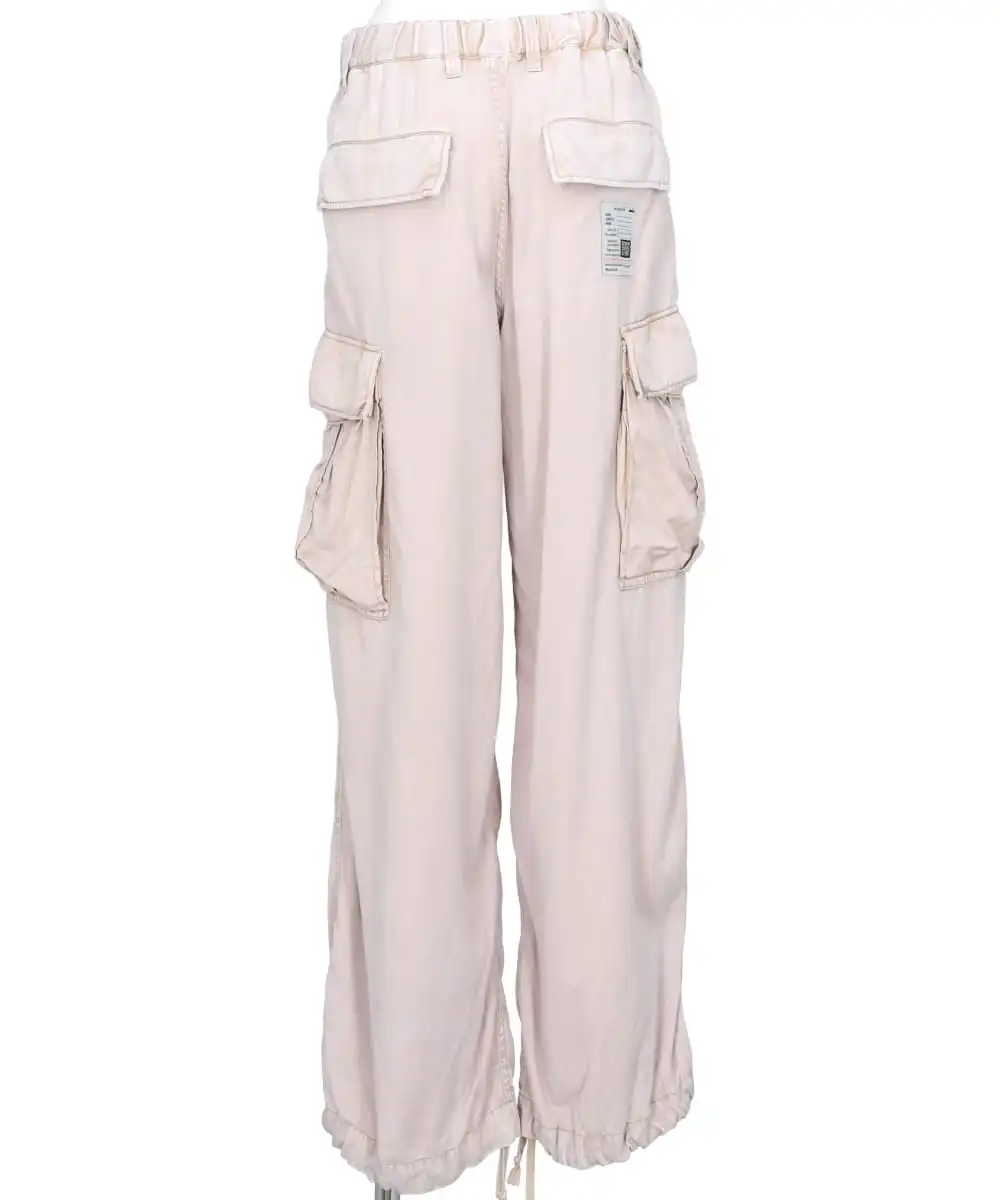 C/R SATIN CARGO PANTS