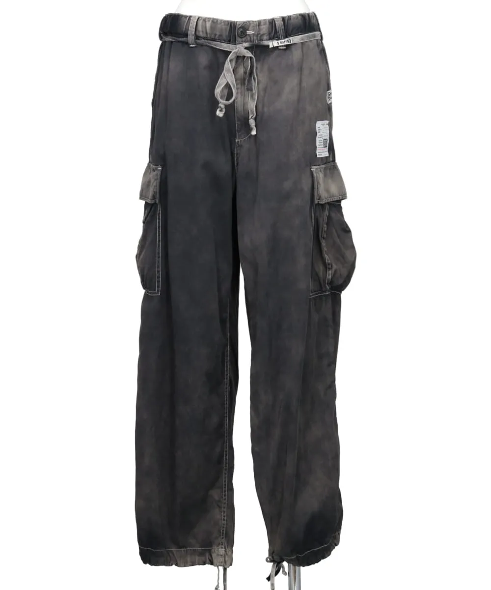 C/R SATIN CARGO PANTS