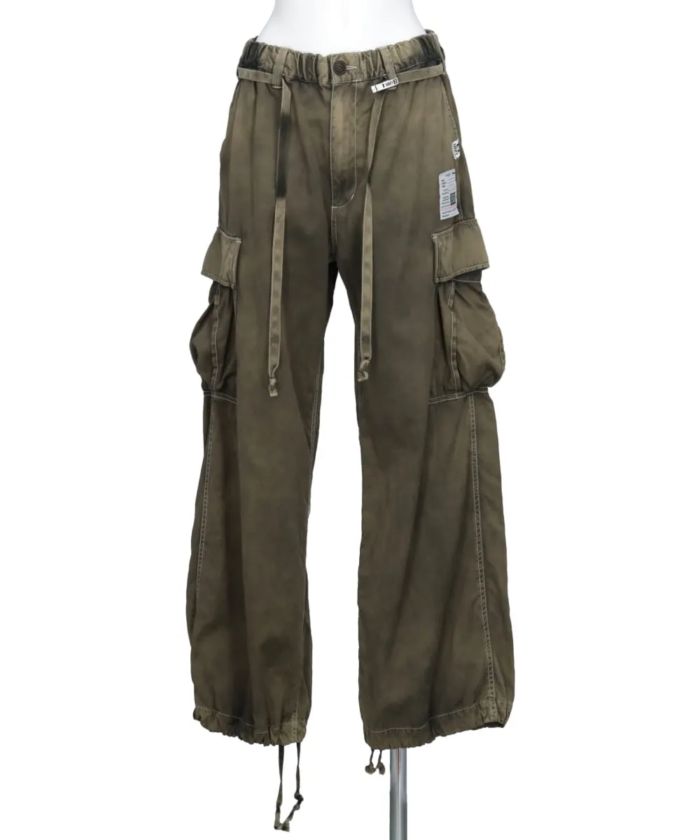 C/R SATIN CARGO PANTS