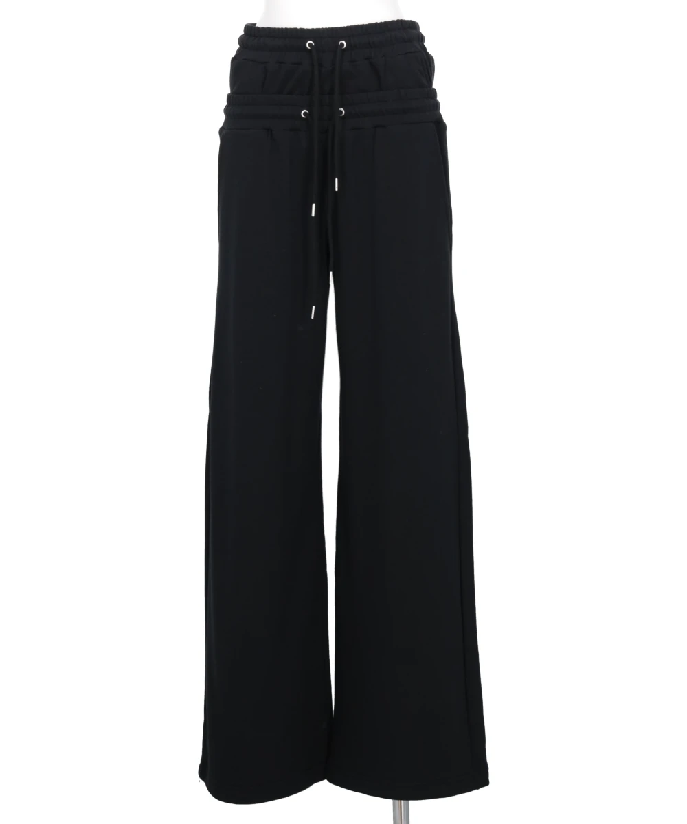 SWEAT STUCKED PANTS